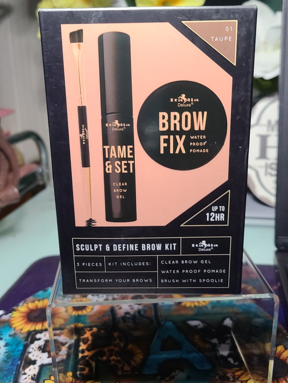 Imalya Brow Fix Tame & Set Sculpting Brow Kit - Taupe